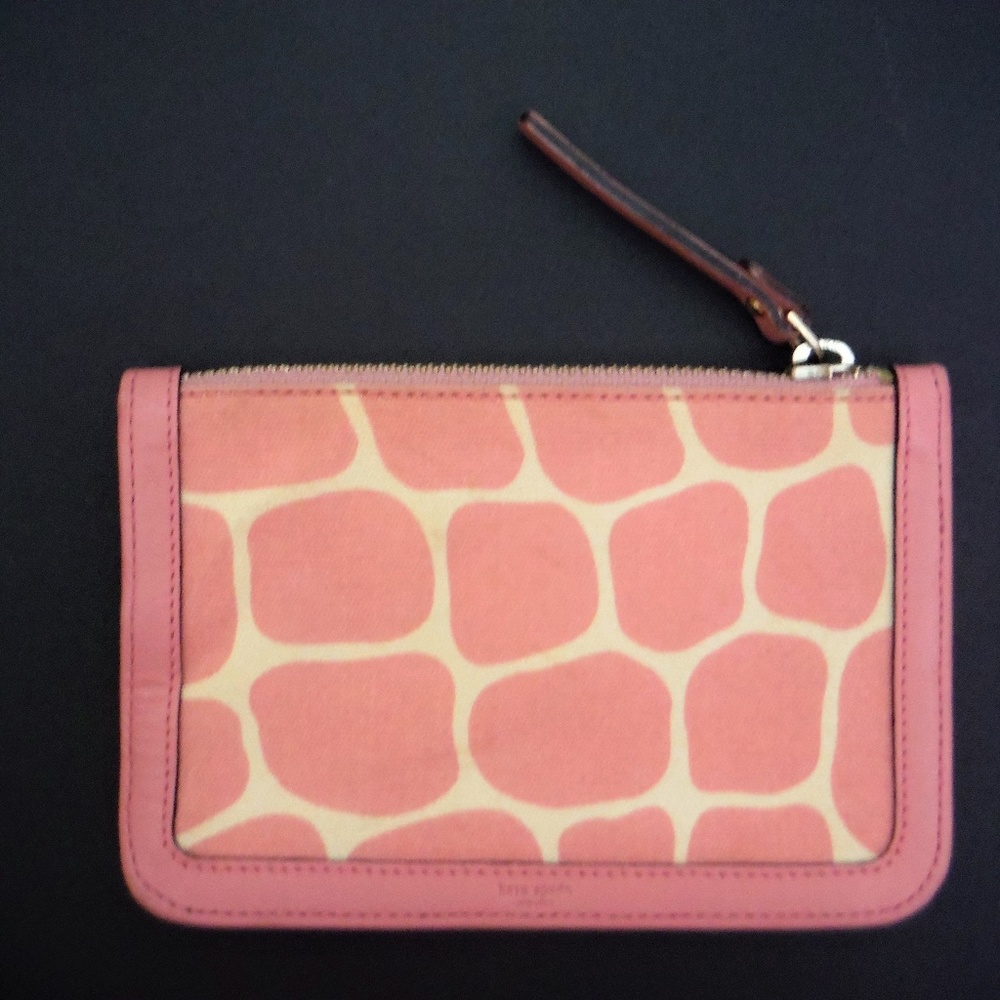 🚫SOLD🚫KATE SPADE Vtg Pink Giraffe Coin Purse